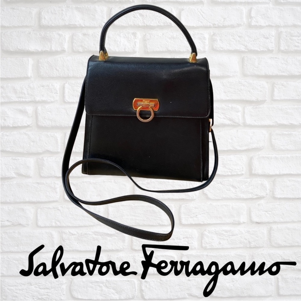 Vintage Salvatore Ferragamo Gancini Handbag